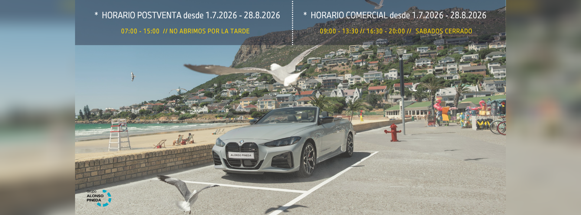 horario verano postventa 2