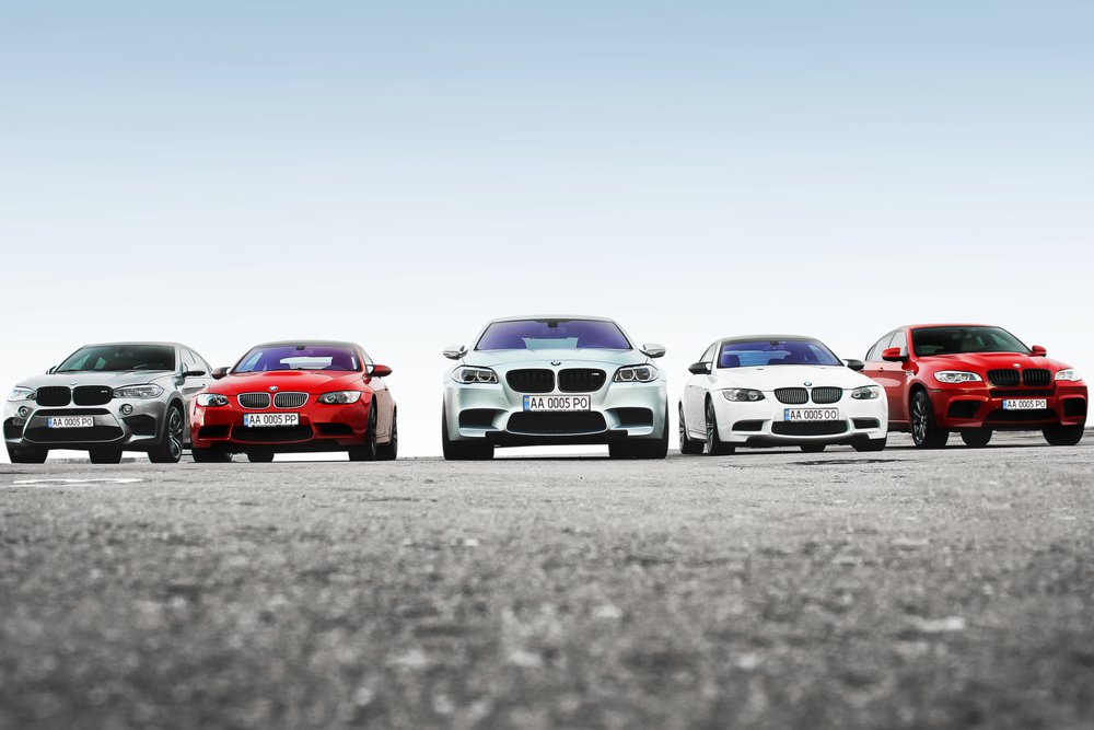 BMW modelos colores