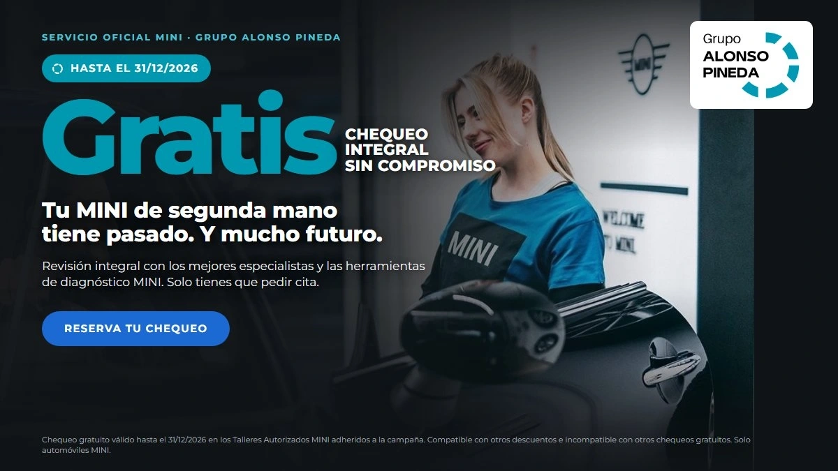 Chequeo gratuito para tu MINI de segunda mano